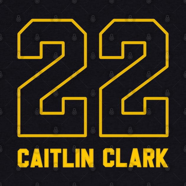 caitlin clark 22 is love by teesmile